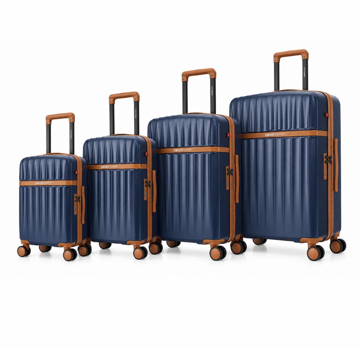 Set de 4 Valises Rigides ZERMATT - Passa è Vene