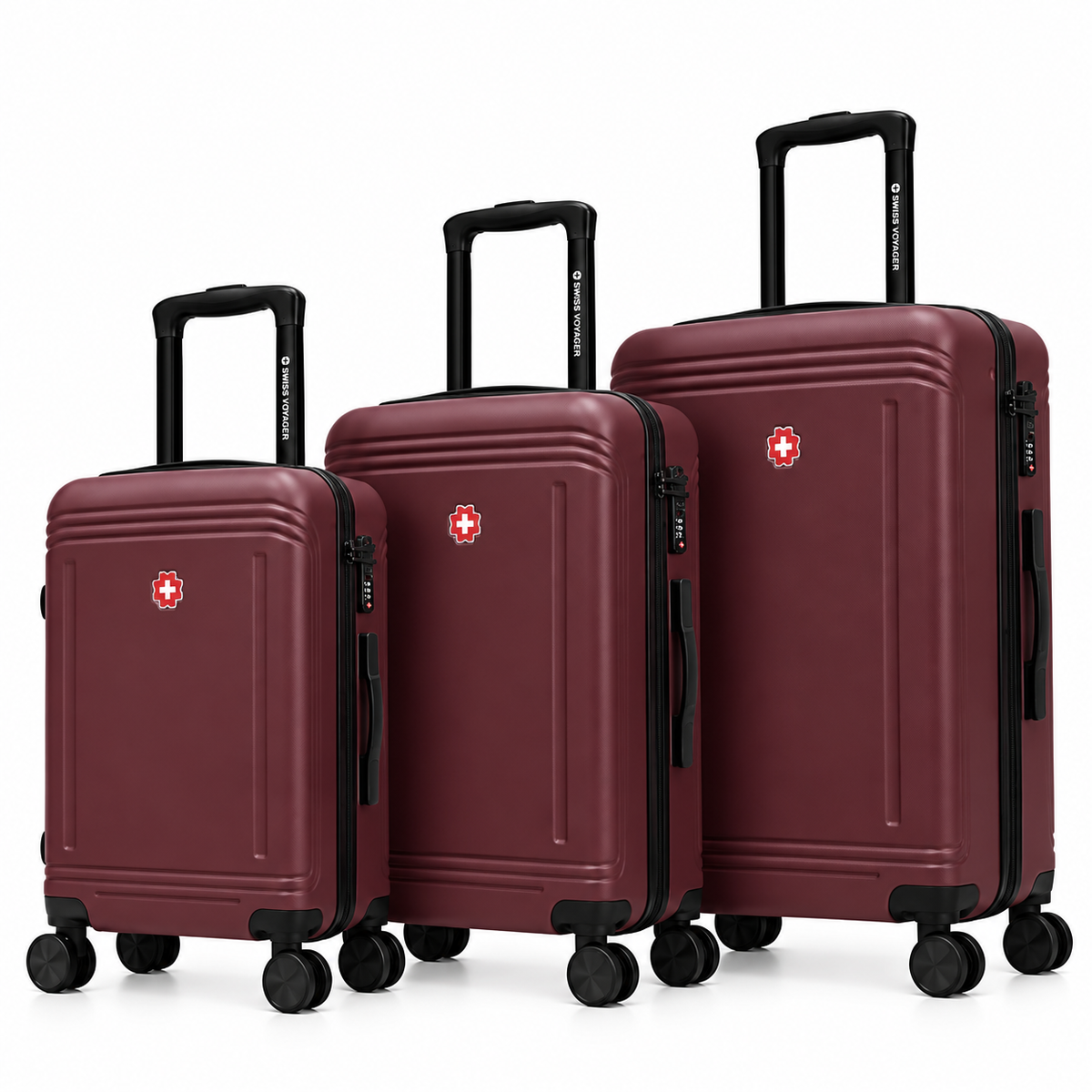 Set de 3 Valises Rigides GSTAAD - Passa è Vene