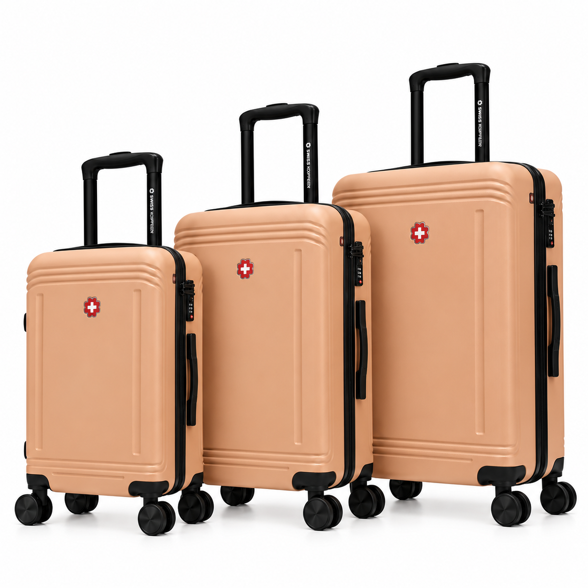 Set de 3 Valises Rigides GSTAAD - Passa è Vene