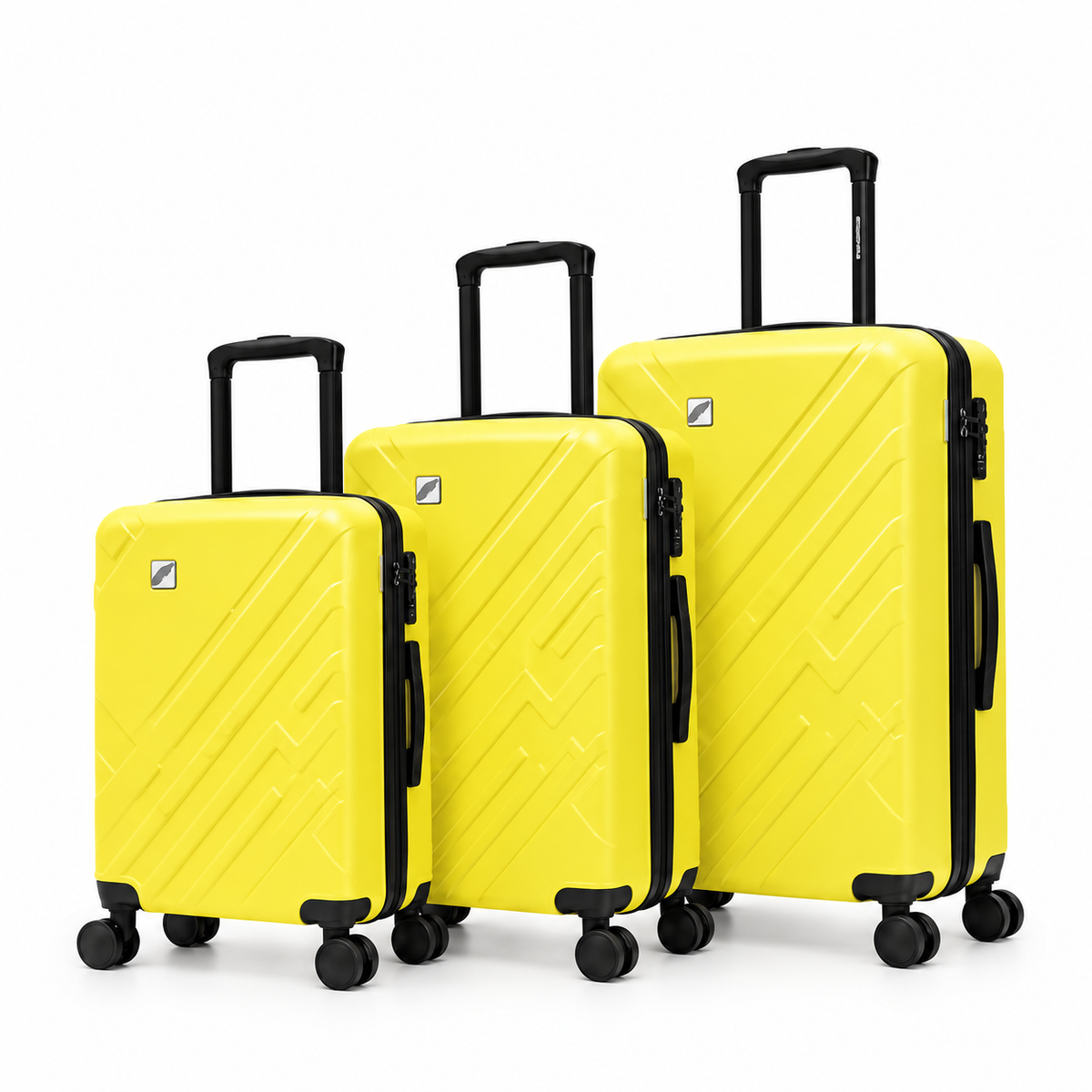 Set de 3 Valises Rigides YELLOWSTONE - Passa è Vene