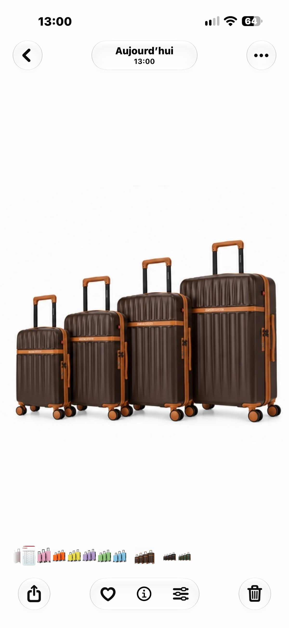 Set de 4 Valises Rigides ZERMATT - Passa è Vene