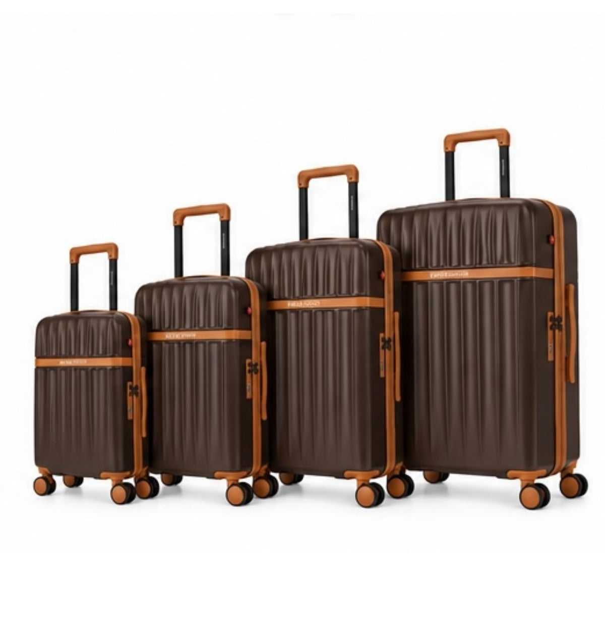 Set de 4 Valises Rigides ZERMATT - Passa è Vene