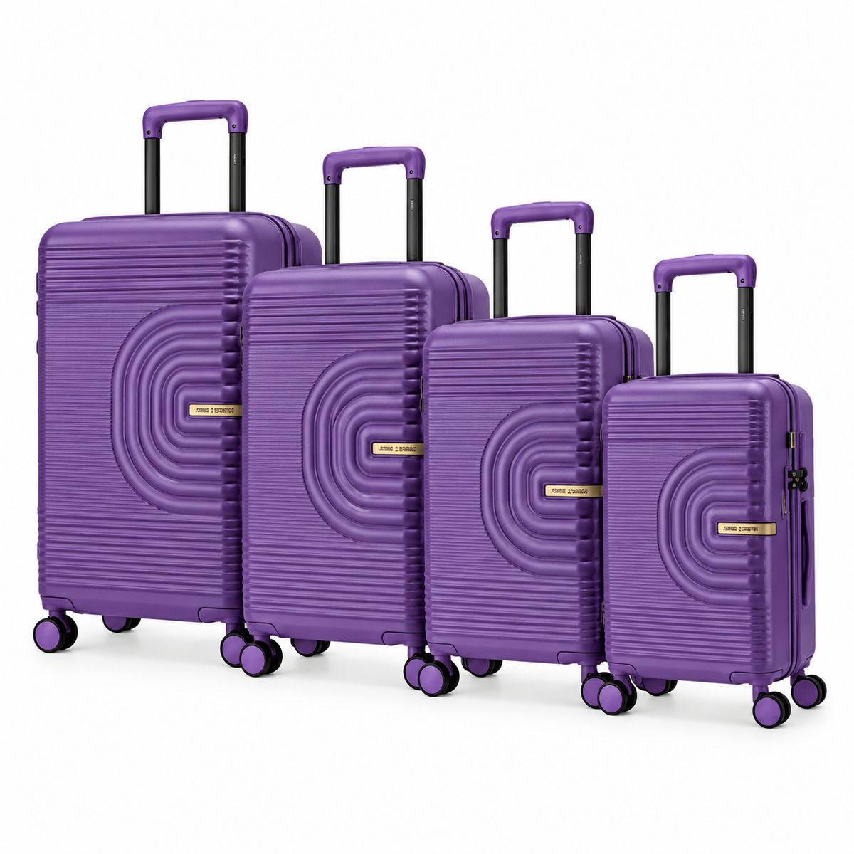 Set de 4 Valises Rigides CELIA - Passa è Vene