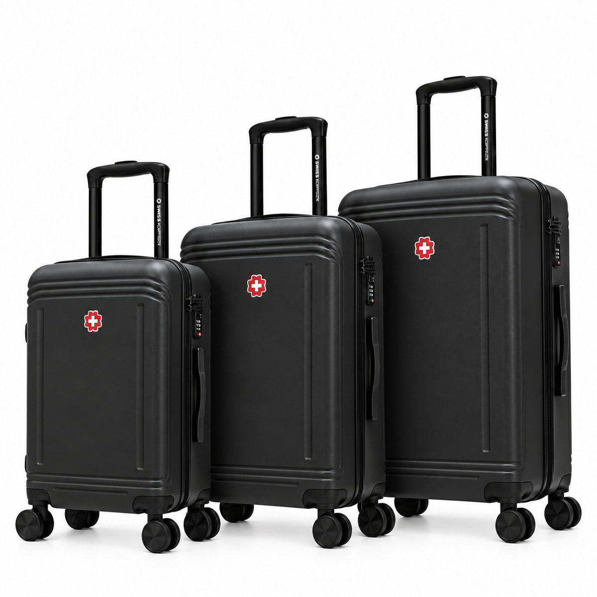 Set de 3 Valises Rigides GSTAAD - Passa è Vene